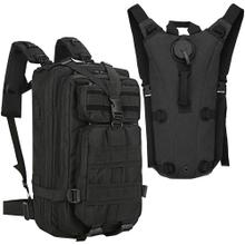 Kit Mochila Táctica Militar 45L + Mochila Camel Back 2.5L