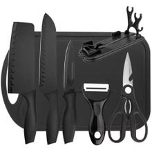 Set Cuchillos 7 Piezas Gadnic Cocina Acero Inoxidable 