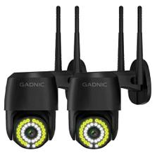  Kit x2 Cámara de Seguridad Gadnic Audio Bidireccional