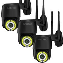 Kit x3 Cámara de Seguridad Gadnic Audio Bidireccional