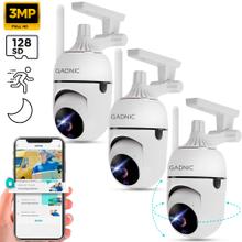Cámaras de Seguridad Gadnic SX9 x3 IP WiFi Motorizadas Full HD Visión Nocturna