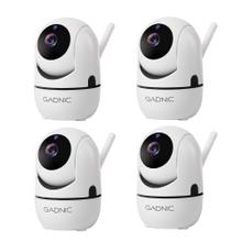 Kit x4 Cámaras de Seguridad Gadnic SX9 IP Motorizada WiFi P2P Full Hd Visión Nocturna