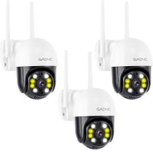 Kit Cámara de Seguridad Gadnic P245F22 Domo 3MP IP66 Bluetooth Wifi Visión Nocturna x3