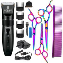 KIT Peluqueria Perro Peladora Canina + Tijeras profesionales