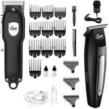 KIT Peluqueria Barberia Profesional Cortadora Pelo + Patillera Recargable