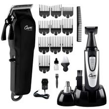 Kit Peluqueria Barberia Cortadora De Pelo + Patillera Profesional