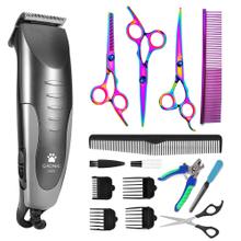 Kit Mascotas Cortadora de Pelo para Perro 220v + Set de Tijeras Caninas