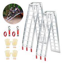 Kit x2 Rampa Para Moto Vetra By Gadnic Aluminio Reforzado Plegable