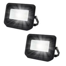 Kit x2 Reflector Led Blanco 50W Exteriores Interiores Muy Potentes 