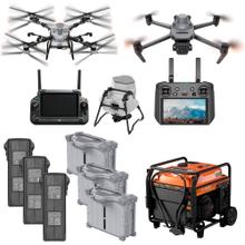Kit Drone DJI Agras T100  3 Baterías de Vuelo Inteligente Agras T100  Generador Inversor D14000iEP  Drone DJI Mavic 3M  Baterías de Vuelo Inteligente Mavic 3 