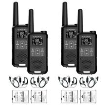 Kit x2 Handy Gadnic WK5200 Kit 2 Unidades 22CH UHF Display USB C + Manos Libres