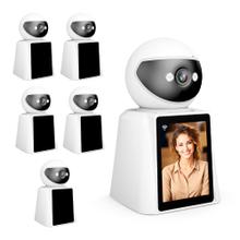 Kit x 6 Cámara de Seguridad SriHome Audio Bidireccional Pantalla HD 28 Pulgadas