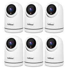 Kit x 6 Cámaras De Seguridad Srihome 1080p Audio Bidireccional Vision Nocturna
