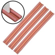 Kit x3 Zócalo Burlete Gadnic Doble Bajo Puerta Marron