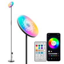 Lámpara de Pie LED RGB Inteligente Gadnic Control Por App + Voz + Control Remoto 2000 Lúmenes 
