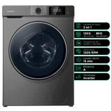 Lavasecarropas Gadnic 12 Kg Lavado 8 Kg Secado 1200 RPM Inverter