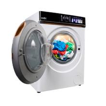 Lavasecarropas Codini BIAFB10014B 10kg A  7kg inverter  1400 rpm Color Blanco Outlet