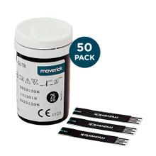 Tiras Reactivas Maverick Compatibles Con Glucómetro GL-TR  GL-1 Aprobadas AMNAT 