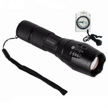 Linterna Táctica Militar Gadnic GD-LN37 Led 12000 Lúmenes Resistente al Agua + Brújula