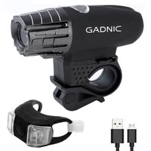 Kit de Luces LED Para Bicicleta Delantera + Trasera Recargables  Outlet