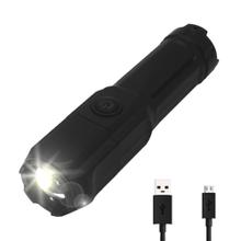 Linterna Táctica Gadnic Led Multiuso Caza Camping Carga Usb