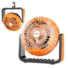 Ventilador Con Luz Gadnic Linterna de Camping 3W 1800 RPM