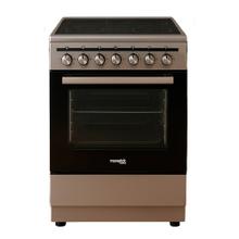 Cocina Eléctrica Vitrocerámica Maverick Con Horno 50cm Silver