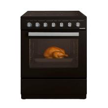 Cocina Eléctrica Vitrocerámica Maverick Con Horno 50cm Negra