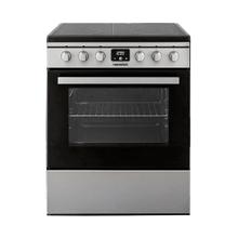 Cocina Eléctrica Vitrocerámica Maverick 60cm Calor Uniforme Cocción 360° Luz Interna Puerta De Doble Vidrio 