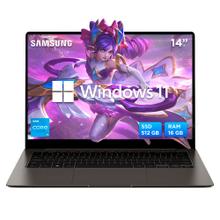 Notebook Samsung Galaxy Book3 Pro i5 RAM 16 GB SSD 512 GB Pantalla AMOLED 14”
