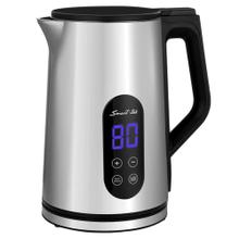 Pava Eléctrica Smart Tek SD2090 Digital 1,7 Litros Acero Inoxidable