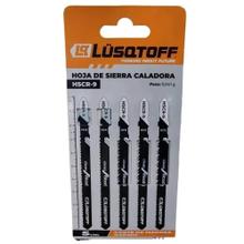 Set Hojas De Sierra Caladora Madera 5 Unidades 100mm Lusqtoff