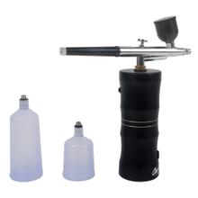 Mini Compresor Gadnic Aerógrafo Facial Manicura 