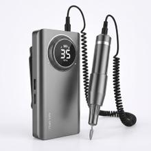 Torno Para Uñas Pro Care By Gadnic 30W Velocidad Regulable Pantalla LCD Bateria 2600 mAh Autonomia 10 A 12 Horas Conexion Tipo C Giro Forward Reverse
