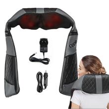 Masajeador Gadnic Ceibo Cervical y Lumbar Shiatsu Terapia Calor 3 Velocidades