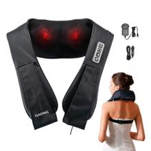 Masajeador Cervical y Lumbar Gadnic 8 Rodillos Bidireccionales