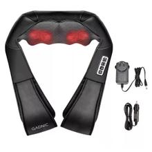Masajeador Cervical y Lumbar Gadnic 8 Rodillos Bidireccionales