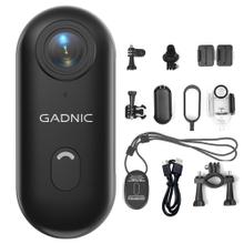 Cámara De Acción Gadnic 4K Deportiva WiFi Magnetica Estuche Sumergible 