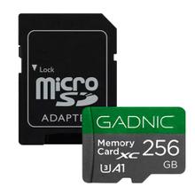 Memoria Micro SD Gadnic 256gb Clase U3  A1  SDXC  Con Adaptador