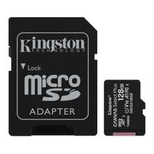 Memoria Micro Sd Kingston 128gb c/ Adaptador Clase 10 100MB/s Canvas Plus