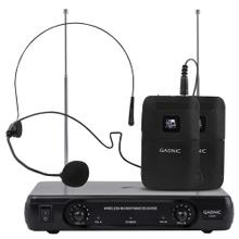 Micrófono Inalámbrico Vincha Gadnic 2CH  2 Mic Hasta 100mts Ideal Conferencias Outlet