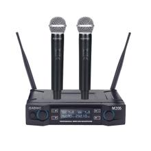 Micrófono Gadnic Inalámbrico Profesional de Mano 100mts 2CH 2Mic