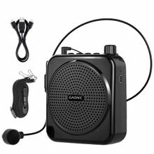 Micrófono Amplificador Gadnic Portátil 3W UHF Con Batería Recargable