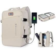 Mochila de Viaje South Port MCH228 Expansible Para Equipaje Con Puerto USB Impermeable