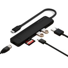 Adaptador Multipuerto USB-C Satechi 7 En 1 Ethernet USB-A HDMI 