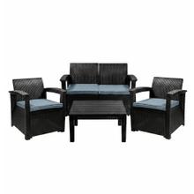 Juego De Living Jardin Exterior Gadnic Komfort 2 Cuerpos