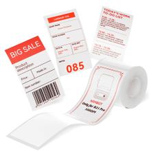 Rollo De Etiquetas Adhesivas Niimbot B21 Pro 50x90mm 90 Piezas Papel Fotográfico Térmico