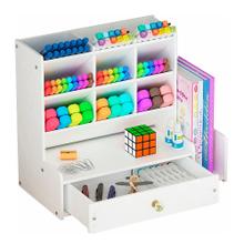 Organizador de Escritorio Gadnic Con Cajon y Estantes 