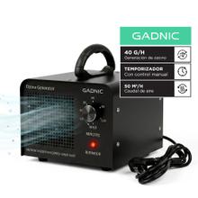 Generador De Ozono Gadnic Purificador Caudal 50 M3/h Temporizador