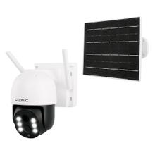 Camara seguridad Gadnic CMSOL42 Panel Solar 3MP Wifi batería recargable impermeable inalámbrica exterior visión nocturna Usado